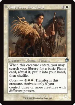Ambitious Farmhand Retro Frame 448 MTG Innistrad Remastered Uncommon NP - Image 1