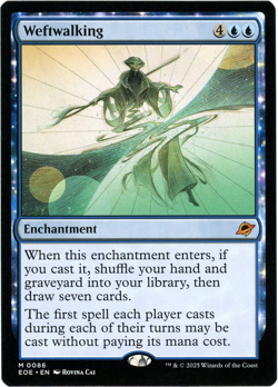 Weftwalking - 0086 - Edge of Eternities - MTG - NM/M Ships Now - Image 1