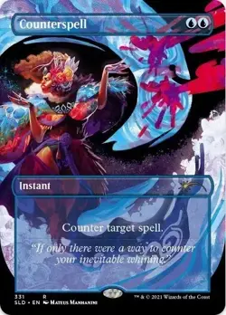 Counterspell x1 -FOIL - secret lair mtg magic - Image 1