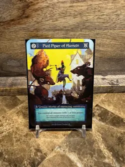 Pied Piper of Hameln Non Foil Unique Sorcery Contested Realm Gothic - Image 1