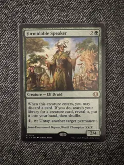 NM - Formidable Speaker - 106 -Lorwyn Eclipsed - Non Foil - MTG - Image 1