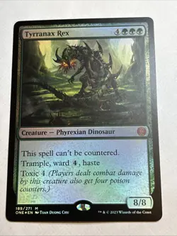 Tyrranax Rex Phyrexia: All Will Be One Foil - Image 1