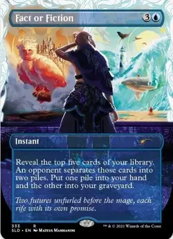 Fact or fiction x1 -FOIL - secret lair mtg magic - Image 1