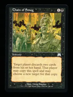 * * 1x Chain of Smog x1 * * Onslaught MTG NM Near Mint - Image 1