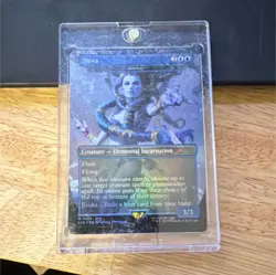 Magic: The Gathering Shiva Secret Lair Drop Foil Mythic Blue Elemental Creature - Image 1