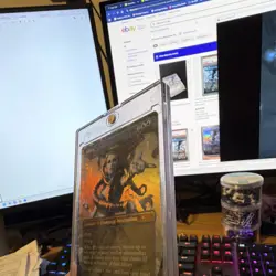 Magic: The Gathering Shiva Secret Lair Drop Foil Mythic Blue Elemental Creature - Image 3