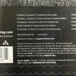 Magic The Gathering Secret Lair Drop Series x Chucky Traditional Foil - Image 4