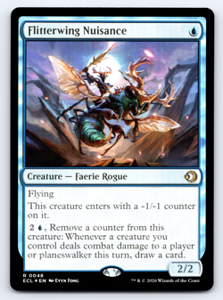 Flitterwing Nuisance FOIL - Lorwyn Eclipsed MTG - Image 1