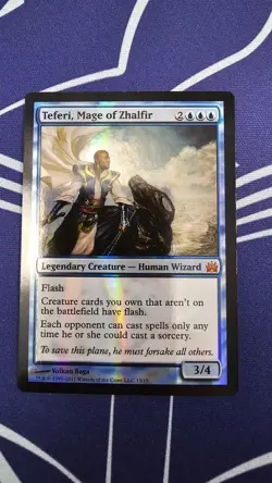 Teferi, Mage of Zhalfir From the Vault: Legends Foil # 13 - Image 1