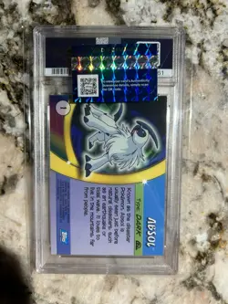 PSA 10 Pokemon 2004 Topps Advanced Challenge Absol Holo Foil GEM Graded - Pop 7 - Image 2