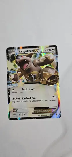 Pokemon TCG Kangaskhan EX Flashfire 78/106 - Image 1
