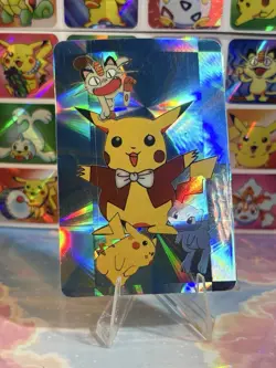 Pokemon Vintage Pocket Monsters Vending HOLO Prism Sticker 1999 Bandai Nintendo - Image 5
