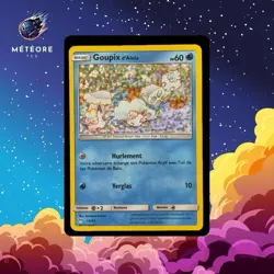 Carte Pokemon Goupix d'Alola 13/40 Holo MC DONALD'S 2019 FR - Image 1