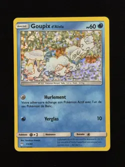 Carte Pokemon Goupix d'Alola 13/40 Holo MC DONALD'S 2019 FR - Image 2