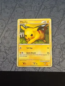 Pokemon: Pikachu #2/30 Heartgold & Soulsilver 2010 Non-holo Vintage - MP - M48 - Image 1