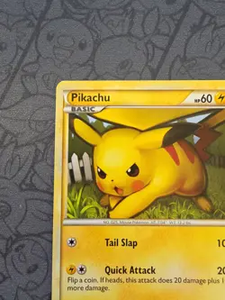 Pokemon: Pikachu #2/30 Heartgold & Soulsilver 2010 Non-holo Vintage - MP - M48 - Image 4