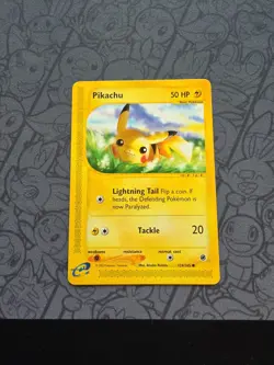 Pokemon: Pikachu #124/165 Expedition Base Set 2002 E-Series Non-holo - MP - M53 - Image 1