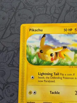 Pokemon: Pikachu #124/165 Expedition Base Set 2002 E-Series Non-holo - MP - M53 - Image 4