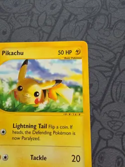 Pokemon: Pikachu #124/165 Expedition Base Set 2002 E-Series Non-holo - MP - M53 - Image 5