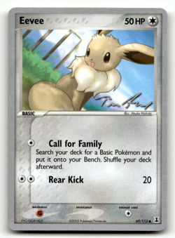 Pokemon - Eevee - 2007 (Tom Roos) 69/113 World Championship LP - Image 1