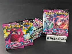 Lot of (17) Pokemon TCG Sword & Shield Fusion Strike Booster Packs SEALED - Image 1