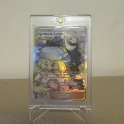 Cynthia & Caitlin - 228/236 - Cosmic Eclipse - Full Art Tag Team - Pokemon TCG - Image 1