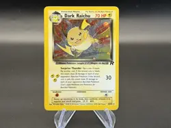 Dark Raichu - Holo Secret Rare - 83/82 Team Rocket - WOTC - Pokemon TCG - 2000 - Image 1