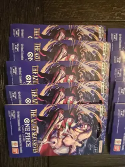 One Piece Card Game OP-14 Sleeved Booster Packs 15 Total New Sealed English Lot - Image 2