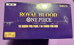 One Piece TCG OP-10 Royal Blood SEALED Booster Box English - Image 4