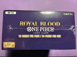 One Piece TCG OP-10 Royal Blood SEALED Booster Box English - Image 5
