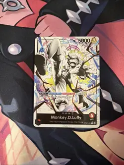 2025 One Piece TCG Starter Deck Ex Gear 5 Monkey D. Luffy ST21-001 Alternate Art - Image 1