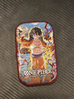 One Piece TCG Tin Pack Set Vol. 1 TS-01 - Monkey D. Luffy Tin Only - Image 1