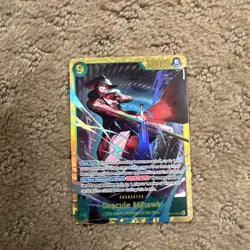 One Piece CCG Dracule Mihawk - OP14-119 - The Azure Sea's Seven (OP14) - Image 1