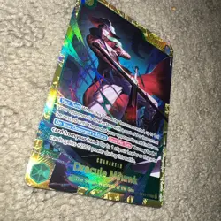 One Piece CCG Dracule Mihawk - OP14-119 - The Azure Sea's Seven (OP14) - Image 3