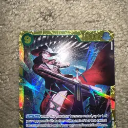 One Piece CCG Dracule Mihawk - OP14-119 - The Azure Sea's Seven (OP14) - Image 5