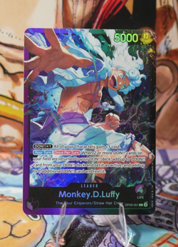 Monkey.D.Luffy (OP09-061) - Starter Deck 26: PURPLE/BLACK Leader One Piece TCG - Image 1