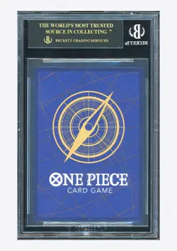 One Piece BGS10 BLACK LABEL Monkey D Luffy Promo 2022 P-001 Championship Set JPN - Image 2