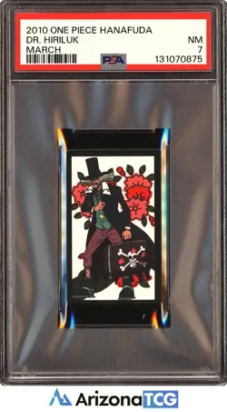 One Piece 2010 Dr. Hiriluk March One Piece Hanafuda PSA 7 - Image 1