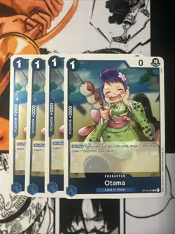 One Piece - Otama - English - OP13-043 - R - NM x4 - Image 1