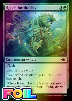 x1 Reach for the Sky OTJ MTG 178 FOIL COMMON M/NM 1x - Image 1