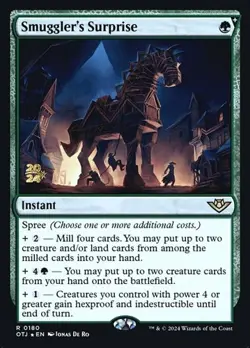 Smuggler's Surprise - Foil Prerelease Promo OTJ LP MTG - Image 1