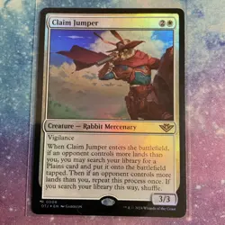 Claim Jumper (FOIL) x1 - MTG Outlaws of Thunder Junction OTJ #8 - Image 1