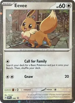 Eevee - SVP200 - SVP Black Star Promos - Cosmos Holo NM, English Pokemon SVP Bla - Image 1