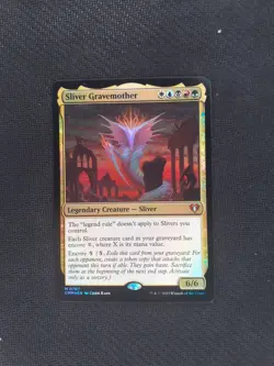1x FOIL SLIVER GRAVEMOTHER - Commander - MTG - Magic the Gathering - Image 1