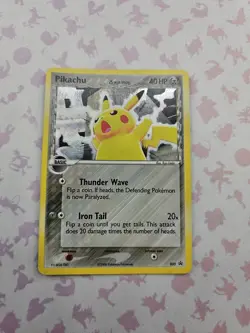 2006 Pokemon Pikachu Black Star Promo 035 Holo Rare Card TCG - Image 1