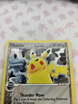 2006 Pokemon Pikachu Black Star Promo 035 Holo Rare Card TCG - Image 3