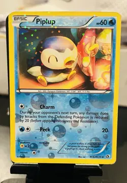 2013 Pokemon Piplup Holo Card Legendary Treasures Radiant Collection #RC6/RC25 - Image 1