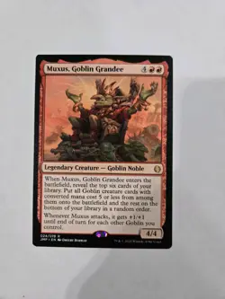MTG Muxus Goblin Grandee Jumpstart Card. NM. 024. - Image 1
