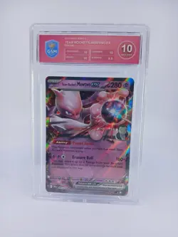 Team Rocket's Mewtwo ex 216 Sv: Scarlet & Violet Promo Cards Holo - Image 1