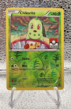 Chikorita - 1/122 Pokemon League Promo League & Championship Cards 001/122 LP - Image 1